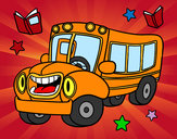 Disegno Autobus animato pitturato su beatricetr