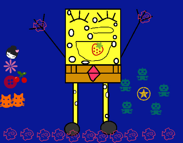 SpongeBob felice