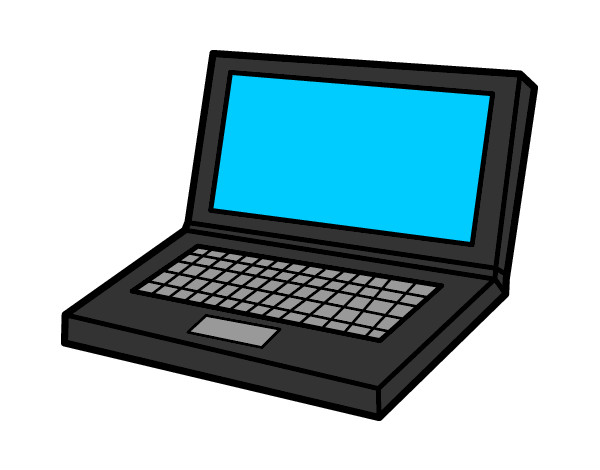 Disegno Computer portatile pitturato su Federico2