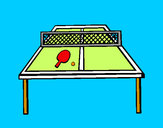 Disegno Ping pong pitturato su _katy_12