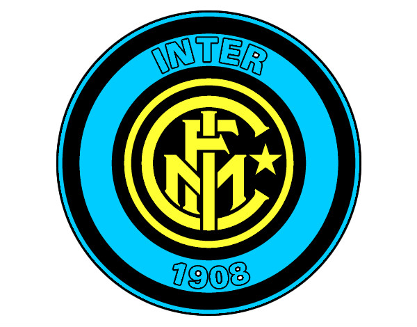 Disegno Stemma del FC Internazionale Milano pitturato su Alesandro