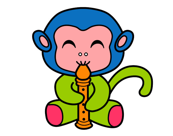 Scimmia flautista