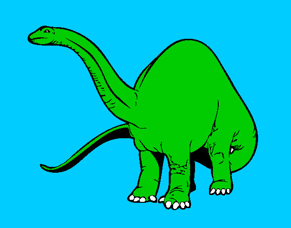 Disegno Branchiosauro II pitturato su enzo123456