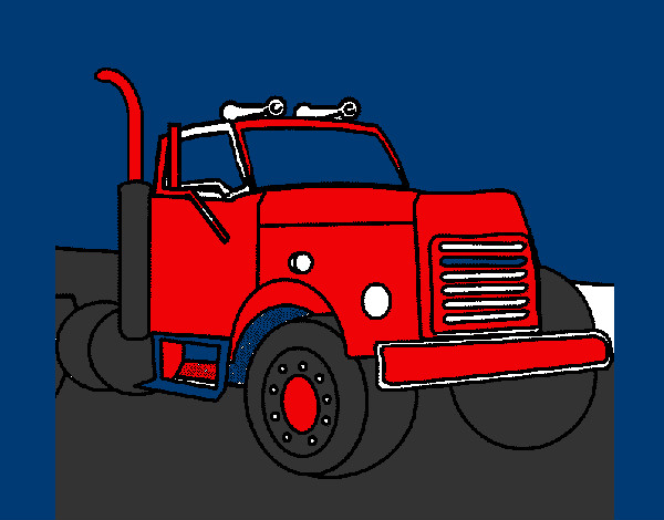 Disegno Camion  2 pitturato su MATT01