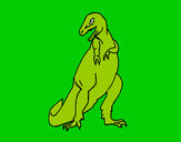 Disegno Tyrannosaurus Rex pitturato su andrea08