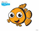 Disegno Alla ricerca di Nemo - Nemo pitturato su carl