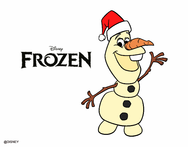 Disegni Di Natale Disney Colorati.Disegno Frozen Olaf In Natale Colorato Da Utente Non Registrato Il 07 Di Maggio Del 2015