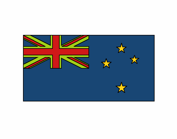 La mia bandiera inventata della Nuova Zelanda