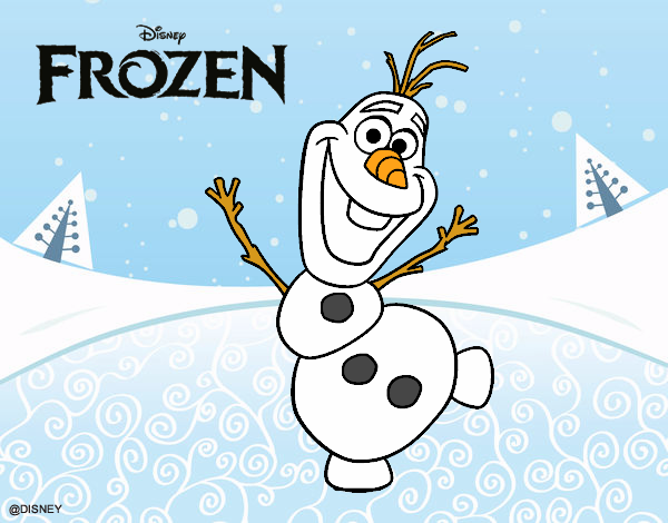 Frozen Olaf che balla