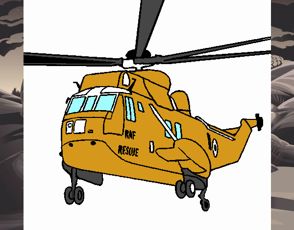 elicottero di salvataggio