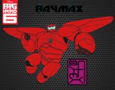 Disegno Baymax Big Hero 6 pitturato su diego08