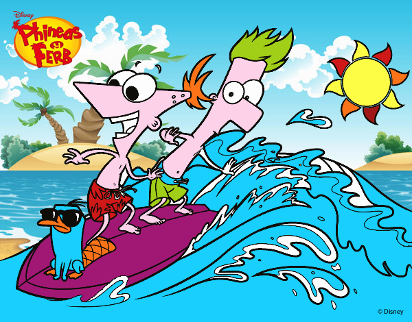 Phineas e Ferb - Surf