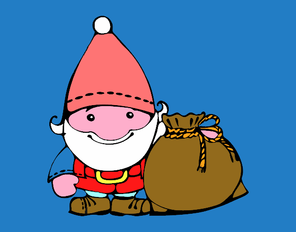 Babbo Natale con il suo sacco