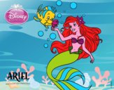 La Sirenetta - Ariel e Flounder