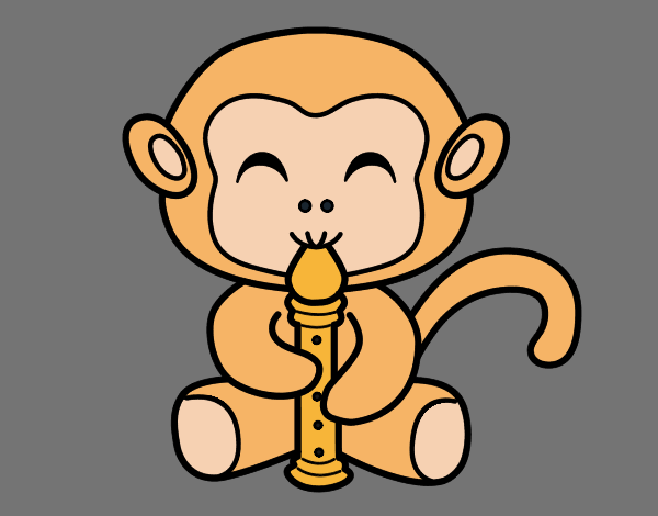 Scimmia flautista