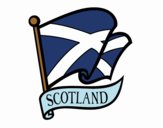 Disegno Bandiera della Scozia pitturato su bb10