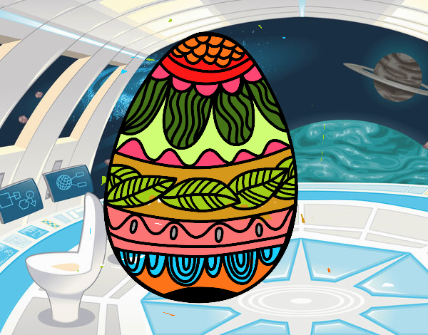 uovo nello spazio 