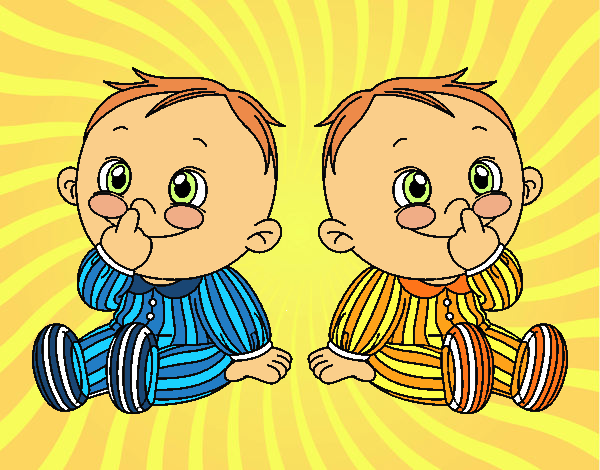 Bambini gemelli