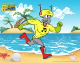 SpongeBob - Stonatore correndo