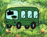 Disegno Uno scuolabus pitturato su angy2016