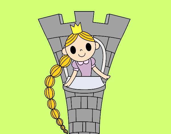 Rapunzel nella torre