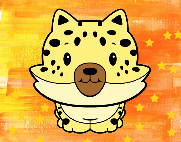 Un cucciolo di ghepardo