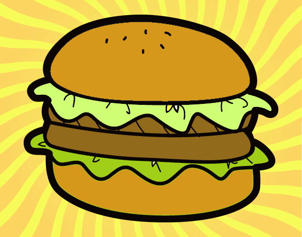l hamburger buonissimo