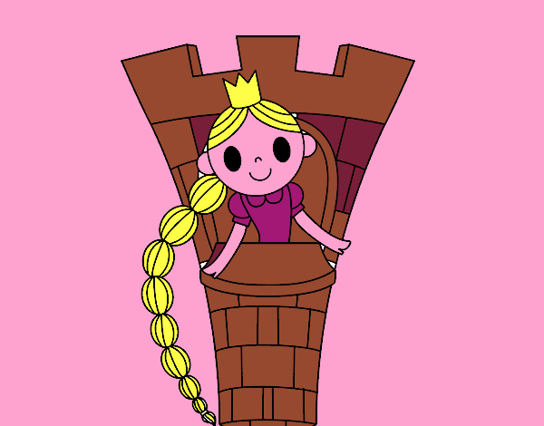 Rapunzel nella torre