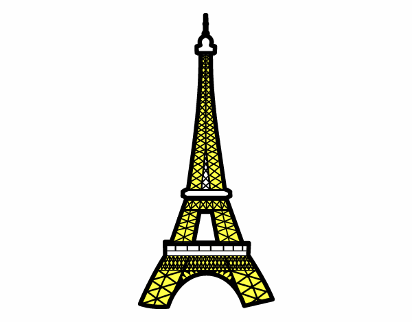 Disegno Torre Eiffel Colorato Da Utente Non Registrato Il 31 Di Gennaio Del 17