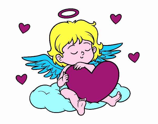 Cupido con cuore
