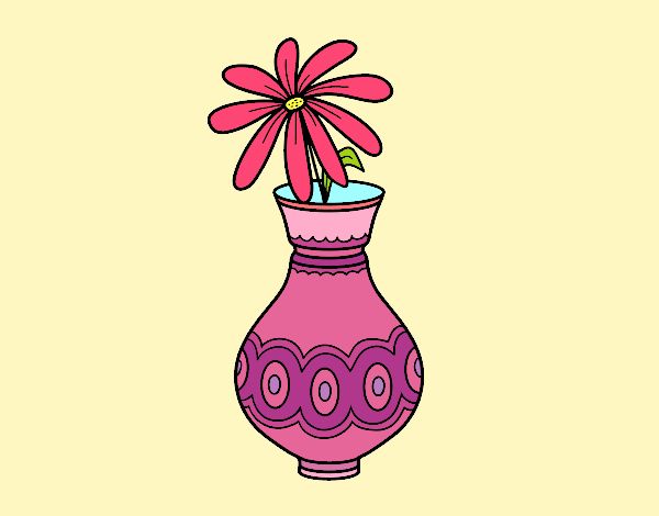 Un fiore in un vaso