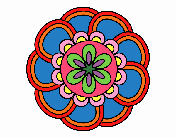 Mandala petali