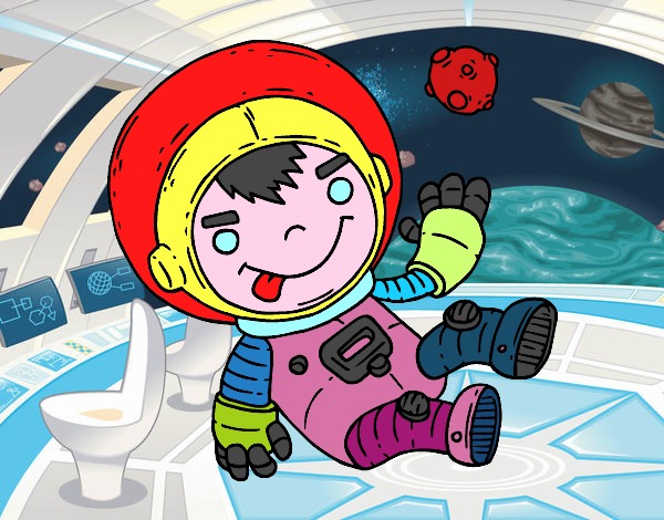 Bambino astronauta