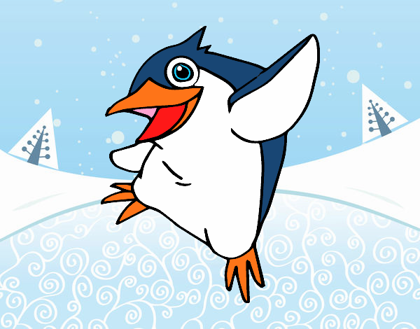 Pinguino minore blu
