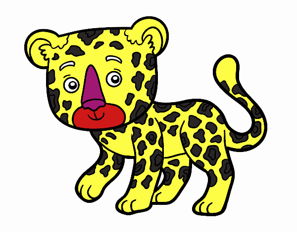 disegno ghepardo giovane colorato da utente non registrato il 19 di ottobre del 2017 paesaggi belli disegnare disegni anguria