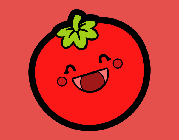 Pomodoro sorridente