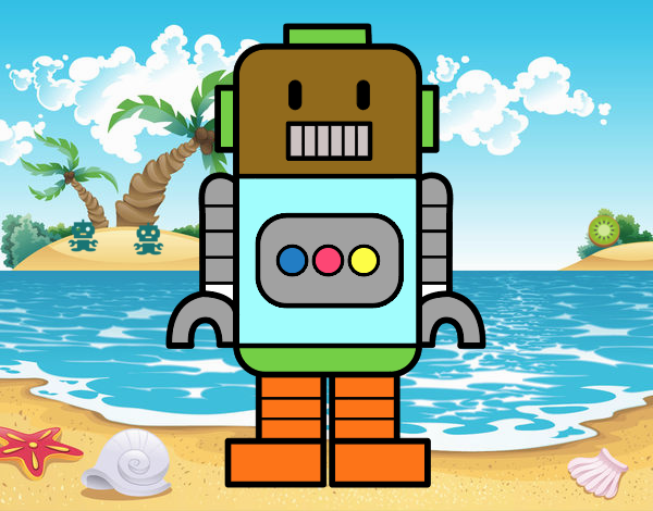 un robot in vacanza