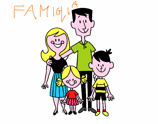 Una famiglia felice