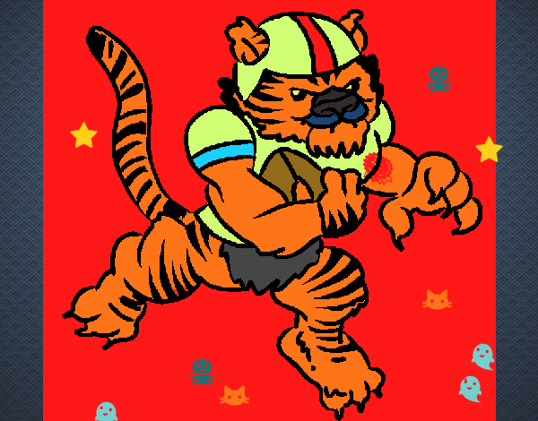Giocatore tigre 