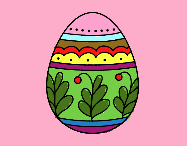Uovo di Pasqua mandala
