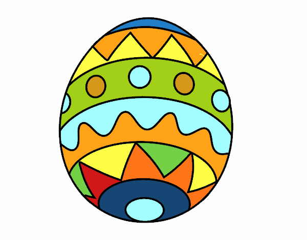 Uovo di Pasqua infantile
