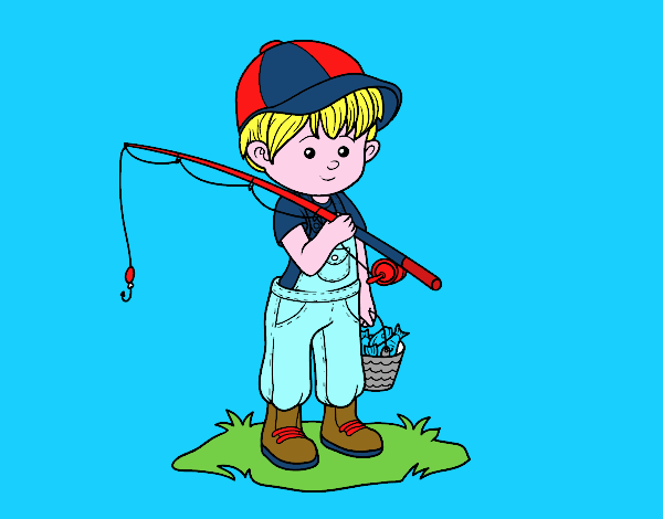bambino pescatore