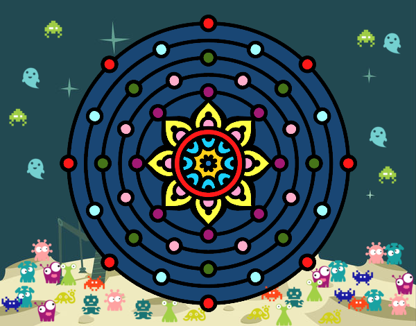 Mandala sistema solare