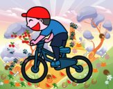 Bambino ciclista