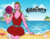 Katy Perry con un lecca-lecca
