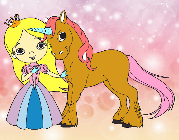 Principessa e unicorno