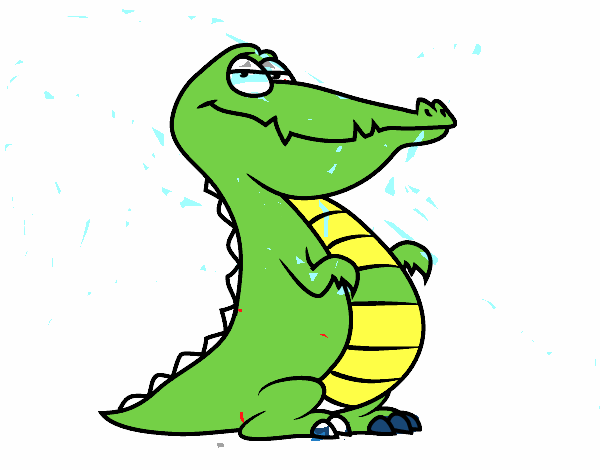 Un alligatore