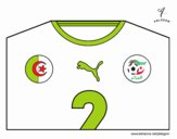 Maglia dei mondiali di calcio 2014 dell’Algeria