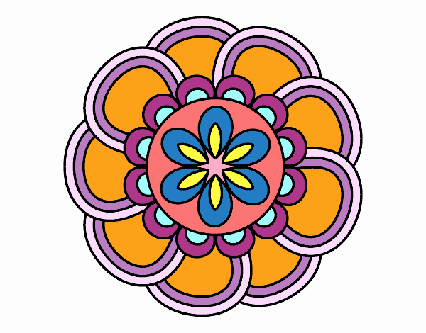 Mandala petali