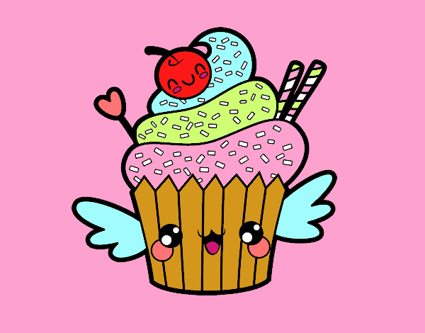 Il cupcake kawaii